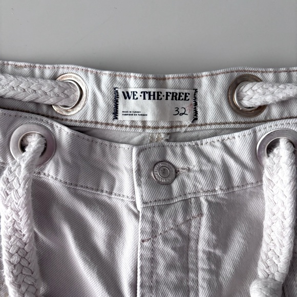 👖 NWOT WE THE FREE MOXIE PULL-ON BARREL JEANS- SIZE 32 👖 - Picture 7 of 16